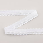 Tira Batista Bordada Blanca Modelo 27515 – 15 mm - Ribes y Casals