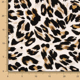 Viscosa Stretch Animal Print Leopardo - Ribes y Casals