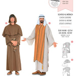 Patrón Burda 2822 Jeque y Monje - Ribes y Casals