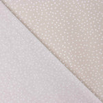 Popelín Algodón Lunares Beige - Ribes y Casals
