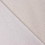 Popelín Algodón Lunares Beige - Ribes y Casals