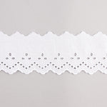 Tira Batista Bordada Blanca Modelo 29010 – 65 mm - Ribes y Casals