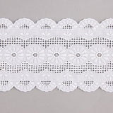 Tira Batista Bordada Blanca Modelo 29098 – 85 mm - Ribes y Casals