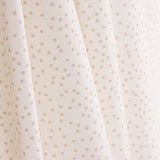 Popelín Algodón Lunares Beige Fondo Blanco - Ribes y Casals