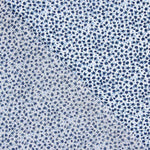 Popelín Algodón Micro Floral Azul - Ribes y Casals