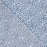 Popelín Algodón Micro Floral Azul - Ribes y Casals