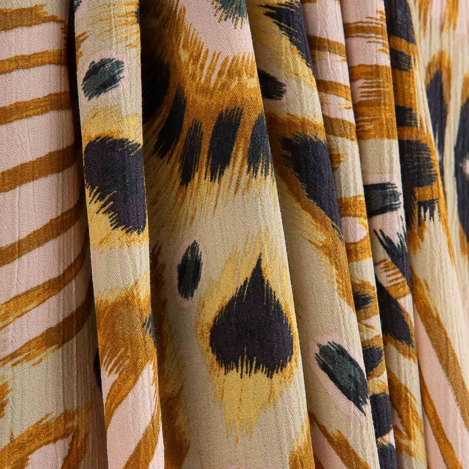 Viscosa Bambula Estampada Sol Tribal - Ribes y Casals