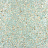 Brocado Abstracto Aguamarina y Dorado - Ribes y Casals
