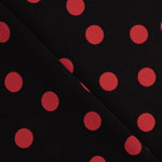 Koshibo Lunares 15mm Negro-Rojo - Ribes y Casals
