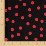 Koshibo Lunares 15mm Negro-Rojo - Ribes y Casals