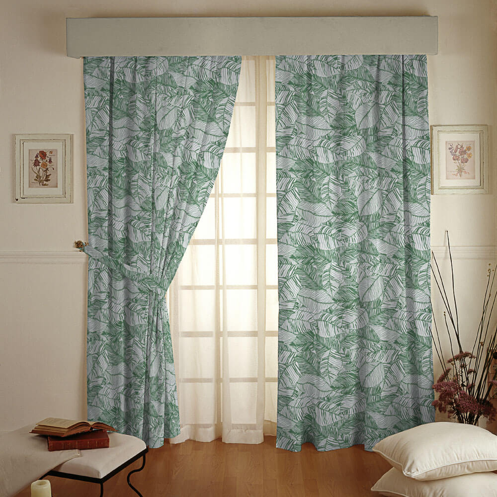 Retal Half Panamá Hoja Verde Caza 150x280 cm - Ribes y Casals