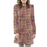 Tweed Viscosa Chanel Rosas - Ribes y Casals