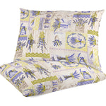 Loneta Estampada Lavanda Hierba - Ribes y Casals