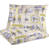 Loneta Estampada Lavanda Hierba - Ribes y Casals