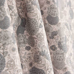 Popelín Algodón Floral Vintage Gris - Ribes y Casals