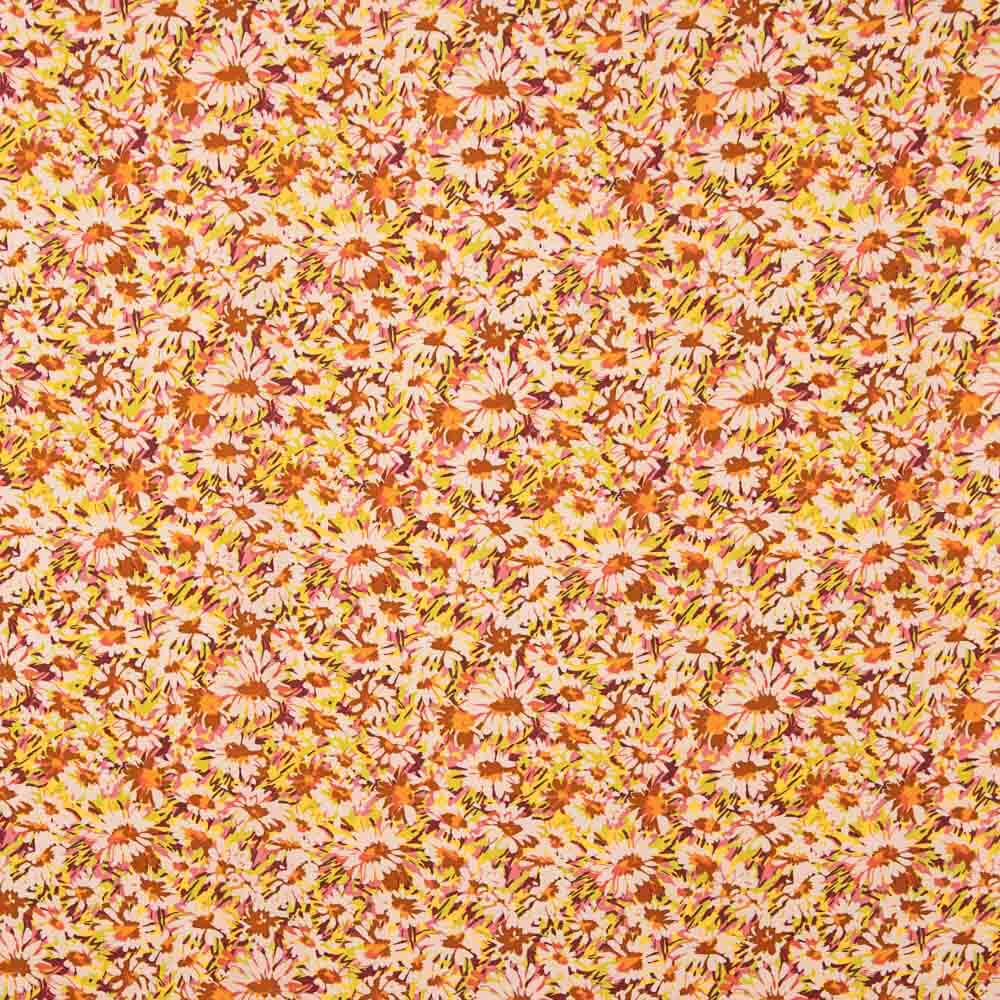 Crepe Viscosa Jazmín Salmón - Ribes y Casals