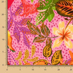 Crepe Viscosa Trópico Fucsia - Ribes y Casals