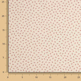 Popelín Algodón Micro Floral Rojo - Ribes y Casals