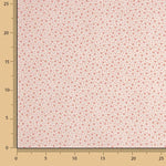 Popelín Algodón Micro Floral Rosa Empolvado - Ribes y Casals
