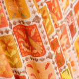 Voile Viscosa Mosaico Coral - Ribes y Casals