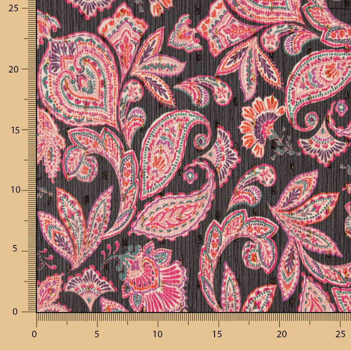 Bambula Lurex Negro Étnico - Ribes y Casals