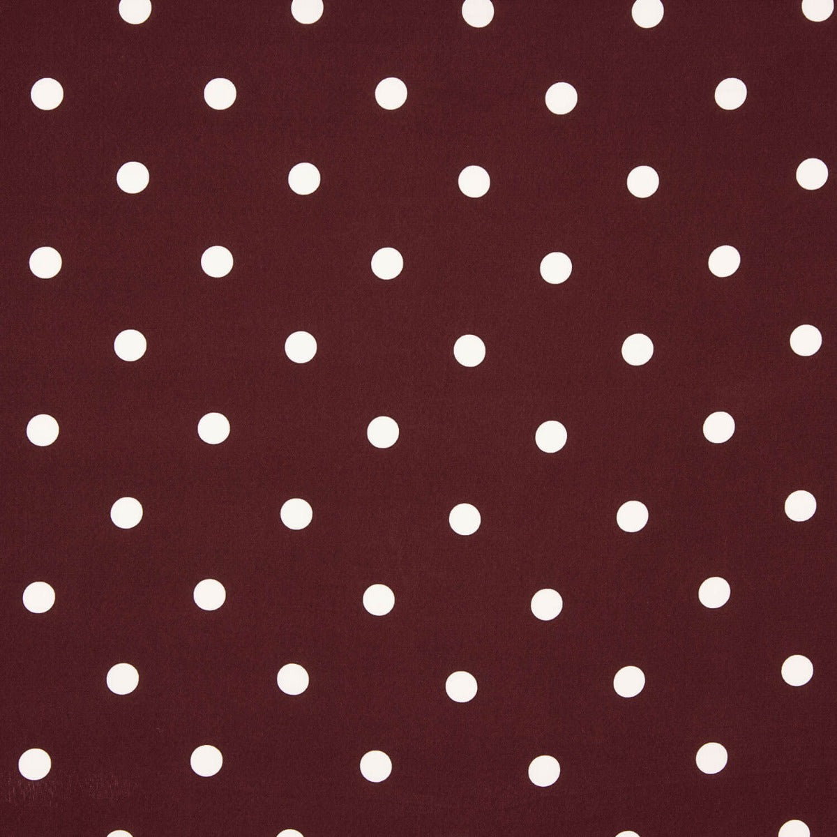 Crep Poliéster Lunares Granate - Ribes y Casals