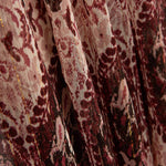 Bambula Lurex Poliéster Étnico Granate - Ribes y Casals