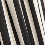 Crep Poliéster Rayas Negras - Ribes y Casals