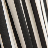 Crep Poliéster Rayas Negras - Ribes y Casals