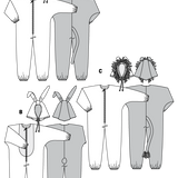 Patrón Burda 3576 Animales - Ribes y Casals