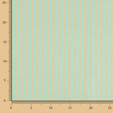 Satén Viscosa Rayas Bicolor Verde-Beige - Ribes y Casals