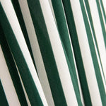Crepe Viscosa Rayas Verdes y Blancas - Ribes y Casals