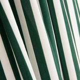 Crepe Viscosa Rayas Verdes y Blancas - Ribes y Casals