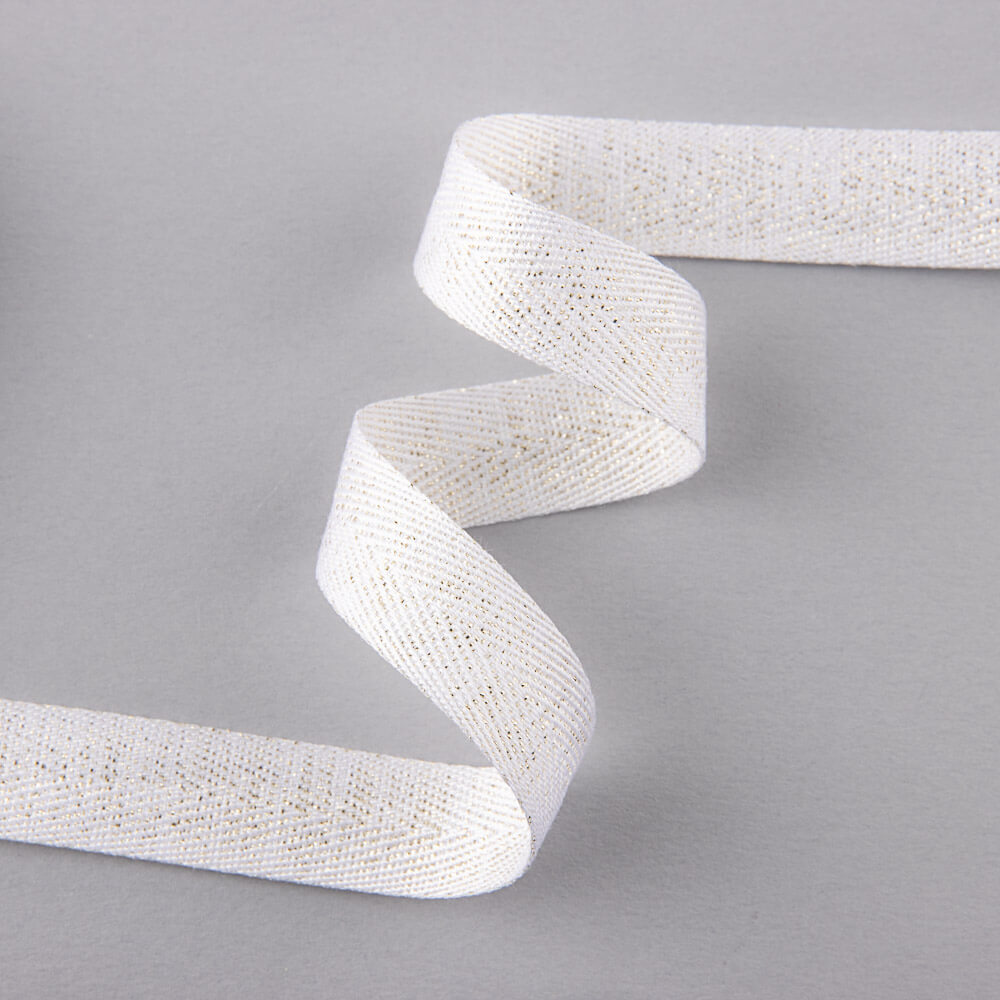 Cinta de Espiga Cruda con Brillo - Ribes y Casals