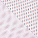 Camisería Algodón Flor Rojo-Azul - Ribes y Casals