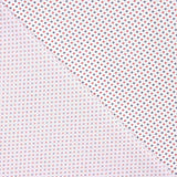 Camisería Algodón Flor Rojo-Azul - Ribes y Casals