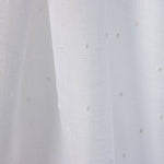 Visillo Plumeti Blanco Natural - Ribes y Casals