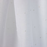 Visillo Plumeti Blanco Natural - Ribes y Casals