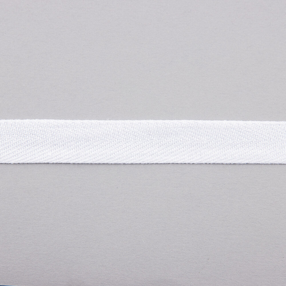 Cinta de Espiga Algodón Blanco - Ribes y Casals