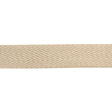 Cinta de Espiga Algodón 30 mm Color Beige - Ribes y Casals
