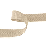 Cinta de Espiga Algodón 30 mm Color Beige - Ribes y Casals
