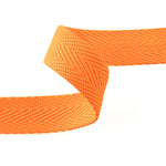 Cinta de Espiga Poliéster 30 mm Naranja Flúor - Ribes y Casals