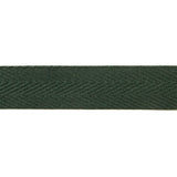 Cinta de Espiga Algodón 30 mm Verde - Ribes y Casals