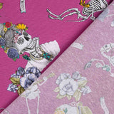 Loneta Estampada Calaveras Mexicanas - Ribes y Casals