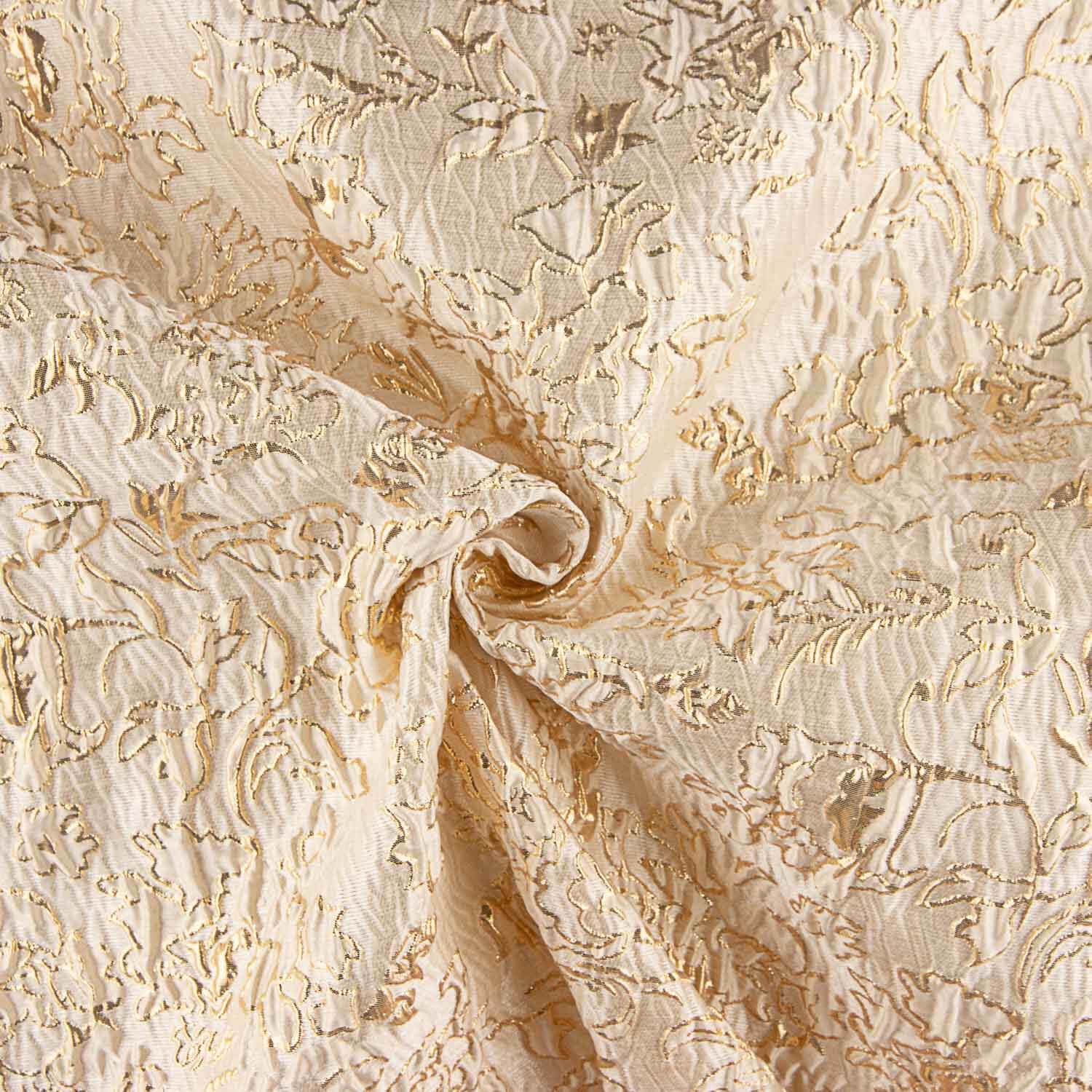 Brocado Textura Oro Beige - Ribes y Casals