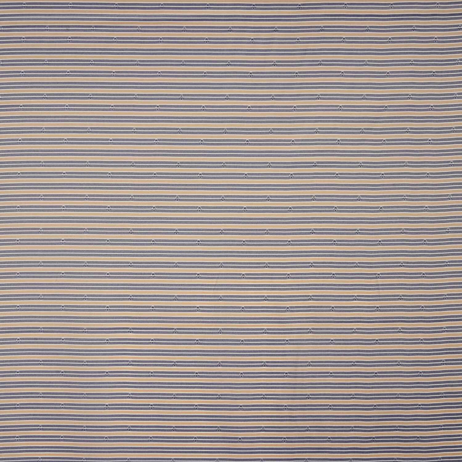 Forro Listado Marrón Jacquard - Ribes y Casals