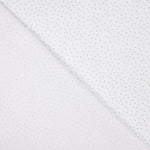 Percal Estampado Puntitos Turquesa-Blanco - Ribes y Casals