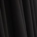 Georgette Bambula Poliéster Negro - Ribes y Casals