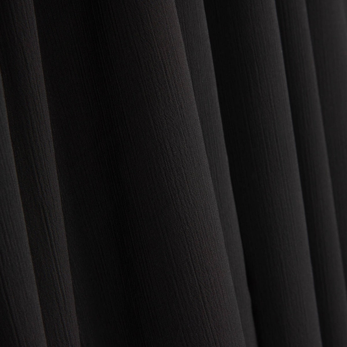 Retal Georgette Bambula Poliéster Negro 190x145 cms - Ribes y Casals