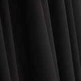 Retal Georgette Bambula Poliéster Negro 190x145 cms - Ribes y Casals